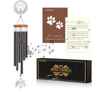 MOTAWEEK Regalos conmemorativos para perros por pérdida de perro, carillón de viento conmemorativo para mascotas, regalo de condolencias por pérdida de mascotas, atrapasueños conmemorativo de