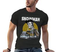 MOTdaNAQ Jerry Reed Snowman T-Shirt Black S