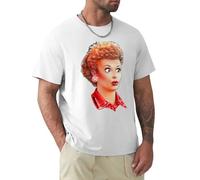 MOTdaNAQ Lucille B Redhead T-Shirt White S