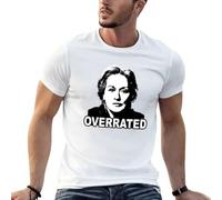 MOTdaNAQ Meryl Streep Overrated T-Shirt White XL