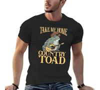 MOTdaNAQ Take Me Home Country Toad T-Shirt Black S