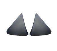 Motenna 1 par de embellecedores cubierta triangular espejo lateral, Compatible for Toyota Yaris 2007-2011 6011852030 60118-0D100, esquina repuesto directo panel embellecedor triangular retrovisor