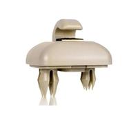 Motenna Clip for visera de coche, Compatible for A1, A3, S3, A4, S4, Allroad, A5, S5, Q3, Q5, 8U0857562A, 8E0857562 Soporte de clip para parasol interior(Beige 1PCS)
