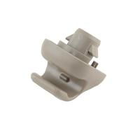 Motenna Clips for soporte de visera coche, Compatible for CIVIC FA1 FD1 FD2 2006-2011, color beige, marfil y gris Soporte de clip para parasol interior(1PCS(Ivory))