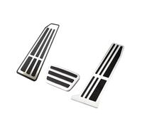 Motenna Protector de pedales coche, apto for Toyota, Camry 2018-2021, cubierta protectora pedal freno, almohadilla muerto Carmilla acero inoxidable cubierta del pedal del embrague