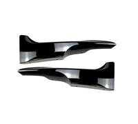 Motenna Separadores de labios de parachoques delantero, Compatible With embellecedor de esquina de coche Serie 3 E92 E93 M-Tech 325i 328i 330i 2006-2009 Labio aerodinámico delantero(Glossy Black)