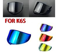 Motercycle Helmet Visor Lens Capacete Helmet Accessories Multi Color Helmet Visor Dropship Visor For AGV for K6 Full Face,práctico