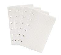 Moterm A7 - Juego de 4 cuadernos de bolsillo (3,25 x 4,85 pulgadas, papel grueso de 100 g/m² (A7/Pocket, puntos)