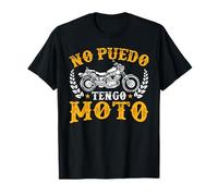 Motero Divertido Motorista No Puedo Tengo Moto Biker Camiseta