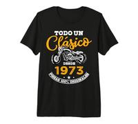 Motero Todo Un Clásico Nacido En 1973 49 años Cumpleaños Camiseta Premium