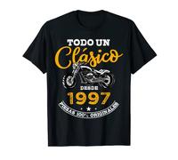 Motero Todo Un Clásico Nacido En 1997 25 años Cumpleaños Camiseta