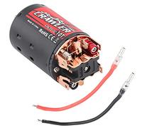 Moteur brossé 550 pour voiture crawler RC 1/10, accessoire pour voiture RC à 5 fentes, moteur en métal et plastique noir et rouge offrant une excellente dissipation thermique et (10 toneladas)