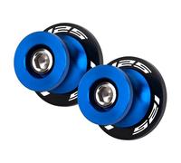 MotHeart Bobinas de brazo oscilante M6 para motocicletas MT-125 2014-2021 NMAX 125 2015-2024 XMAX 125 2006-2018 CNC de aluminio deslizante para protección y fácil mantenimiento accesorios (azul)