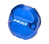 MotHeart Tornillo de llenado de aceite de motor de motocicleta M20x2.5 para ZZR 1400 2006-2022 Repuesto OEM Tapa de llenado de aceite de aluminio anodizado Varios colores zzr 1400 Accesorios (azul)