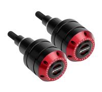 MotHeartCNC Protectores de caída para Tracer 900 GT 2018-2021 Protector de marco Almohadillas de caída CNC Crash-Pads tracer 900 GT Accesorios (Rojo)