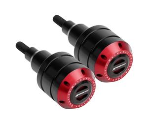 MotHeartCNC Protectores de caída para Tracer 900 GT 2018-2021 Protector de marco Almohadillas de caída CNC Crash-Pads tracer 900 GT Accesorios (Rojo)