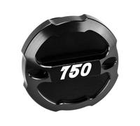 MotHeartCNC Tapón de llenado de aceite de motocicleta M20 x 2,5 para VT750C Shadow750 1984-2024 tapón de llenado de aceite de aluminio CNC construcción ligera vt750c shadow750 accesorio (negro)