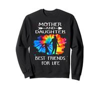 Mother and Daughter Best Friend For Life Tie Dye Mothers Day Sudadera