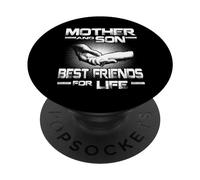 Mother and Son Best Friend For Life Funny Mothers Day PopSockets PopGrip Adhesivo
