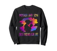 Mother and Son Best Friend For Life Funny Mothers Day Sudadera