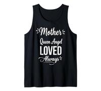 Mother Angel Queen Loved Always - Día de la Madre Proud Mom Camiseta sin Mangas