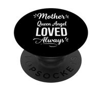 Mother Angel Queen Loved Always - Día de la Madre Proud Mom PopSockets PopGrip Adhesivo