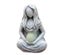 Mother Earth Art Statue - Moon Garden Figurine, Weather Ready Outdoor Sculpt Decor, Natural Harmony Display Piece | Spiritual Landscape Accent For Mothers Day Yard Patio Balcony Entry Corners