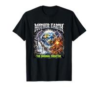 Mother Earth The Original Creator Retro Bootleg Rap de los 90 Camiseta