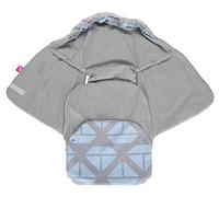 Mother hood Baby Softshell - Manta para capazo, Asiento de Coche, Maxi-Cosi, Römer y Otras Marcas, Ideal para cochecitos, remolques de Bicicleta, Buggy, Color Azul