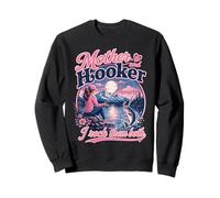 Mother Hooker Fishing Mom Funny Angler Mama Lake Life Sudadera