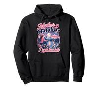 Mother Hooker Fishing Mom Funny Angler Mama Lake Life Sudadera con Capucha