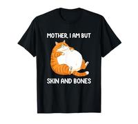 Mother I Am BOT Skin and Bones for Cat mom Women Girls Cats Camiseta