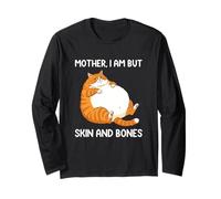 Mother I Am BOT Skin and Bones for Cat mom Women Girls Cats Manga Larga