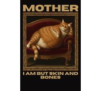 Mother, I Am But Skin and Bones: Cat Mom Mother's Day Notebook 6x9 120 Pages - Funny Meowing Hunger Cat