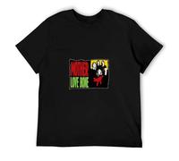 Mother Love Bone T-Shirt Graphic Mens Basic Short Sleeve Unisex Cotton Casual T-Shirt Black XL