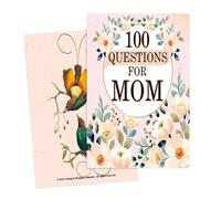 Mother Memory Journal, Guided Story Book, Structured Writing Journal with Compact Binding System, Premium Paper Reflection Notebook with Thoughtful Prompts Design, Keepsake Gift for Birthday