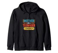 Mother Of A Teenager Send Help Mamá de crianza cansada ---- Sudadera con Capucha