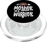 Mother of A Warrior Mom Family Leukemia Cancer Awareness PopSockets PopGrip para MagSafe