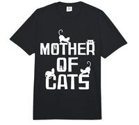Mother of Cats - Divertidos Gatos y Gatitos Comfort Colors Adult Heavyweight T-Shirt