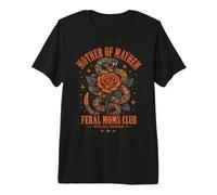 Mother of Mayhem Feral Moms Club Member Camiseta Premium