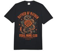 Mother of Mayhem Feral Moms Club Member Comfort Colors Adult Heavyweight T-Shirt