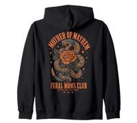 Mother of Mayhem Feral Moms Club Member Sudadera con Capucha