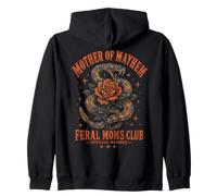 Mother of Mayhem Feral Moms Club Member Sudadera con Capucha