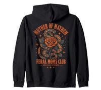 Mother of Mayhem Feral Moms Club Member Sudadera con Capucha