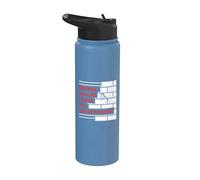 Mother Should I Trust The Government Political Saying Stainless Steel Insulated Water Bottle