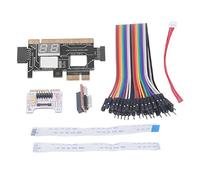 Motherboard Analyzer Kit de tarjeta de diagnóstico Ordenador portátil Sociedad Analizador Tarjeta adaptadora Diseño de agujero redondo portátil para técnicos profesionales