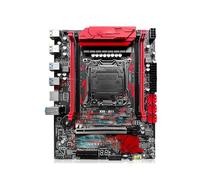 Motherboard Combo de Placa Base Juego Fit For JIESHUO X99-JS11 con Xeon E5 2682 V4 + 16GB RAM, Compatible TPM2.0, alimentación 8 Fases for un Rendimiento Estable(None,DDR4 16G)