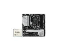 Motherboard Kit de Placa Base Fit For ASRock X570 con CPU Ryzen 5 5500, X570M Pro4, 4 x DDR4, M.2, NVME, HDMI, RGB, USB, MATX, AM4(Motherboards)