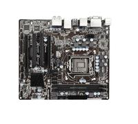 Motherboard Placa Base Fit For ASRock H77M Intel H77 LGA 1155 DDR3 de 16 GB Compatible con procesadores i7-3770, i5-3570, i5-3470, i5-2500, i3-3220 y i3-2100 Micro ATX