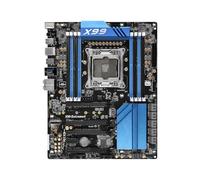 Motherboard Placa Base Fit For ASRock X99 Extreme4 Compatible con procesadores i7-6800K, 6900K, E5-4669, 2695, 2690, 2629, 2683, 2609 y 1680, 8 x DDR4 a 2400 MHz, 128 GB, M.2 ATX